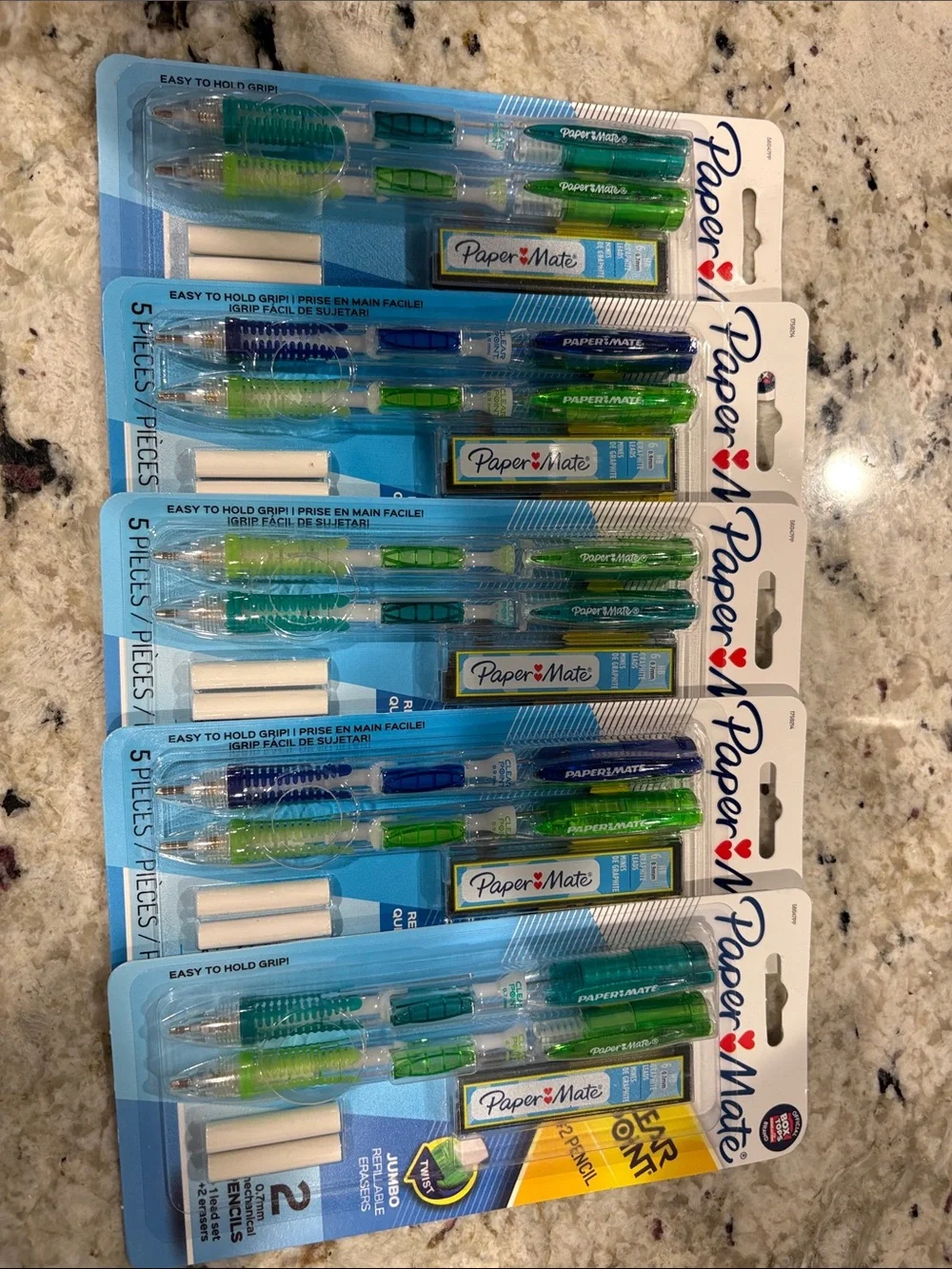 Paper Mate Clear Point Mechanical Pencil Sets.